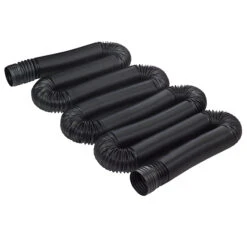 Reln Mole-Pipe Perforated Pipe - Polypropylene - Black - 4-in Dia