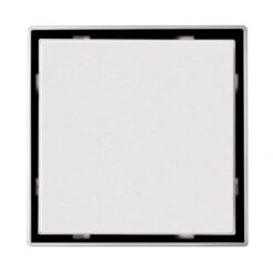 Reln 4-in X 4-in Shower Stainless Steel Drain Tile