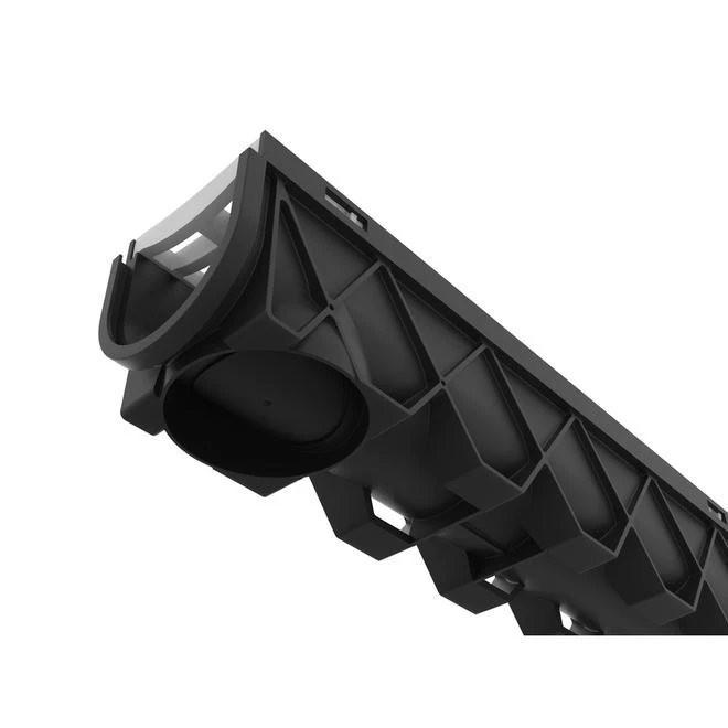 Reln 40-in Black Polypropylene Channel Drain With Grate - Image 4