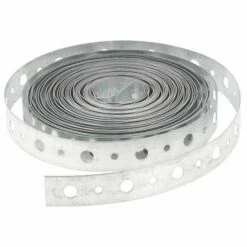 Masters Perforated Suspension Strap - 24 Gauge - Steel - 3/4-in W X 100-ft L - Grey