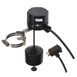 Burcam 10-ft Black Thermoplastic Float Switch - 115V