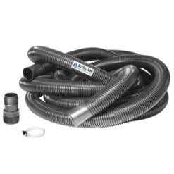 Burcam Black Plastic Flexible Drain Hose - 1 1/2-in X 20-ft