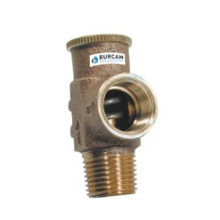Burcam 1/2-in Brass Pressure Relief Valve