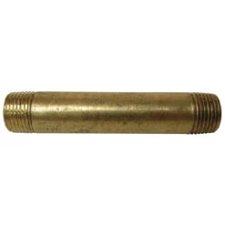 Nipple - Brass - 1/2" X 6" - MIP X MIP