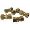 Union - Brass - 3/8" X 3/8" - Tube X Tube