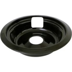 Porcelain Stove Drip Bowl And Trim Ring - 6"