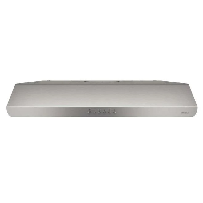 Broan 375 MAX Blower CFM, 30-Inch Under-Cabinet Range Hood, Stainless Steel - Image 2