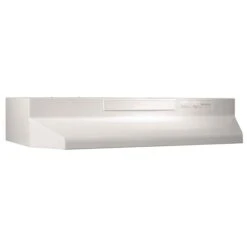 Broan BU2 Series 30-Inch Under-Cabinet Range Hood, 210 Max Blower CFM, White