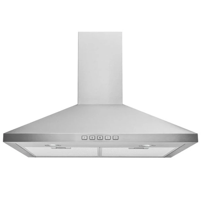 Broan 30-Inch Convertible Wall-Mount Pyramidal Chimney Range Hood, 450 Max CFM, Stainless Steel - Image 3
