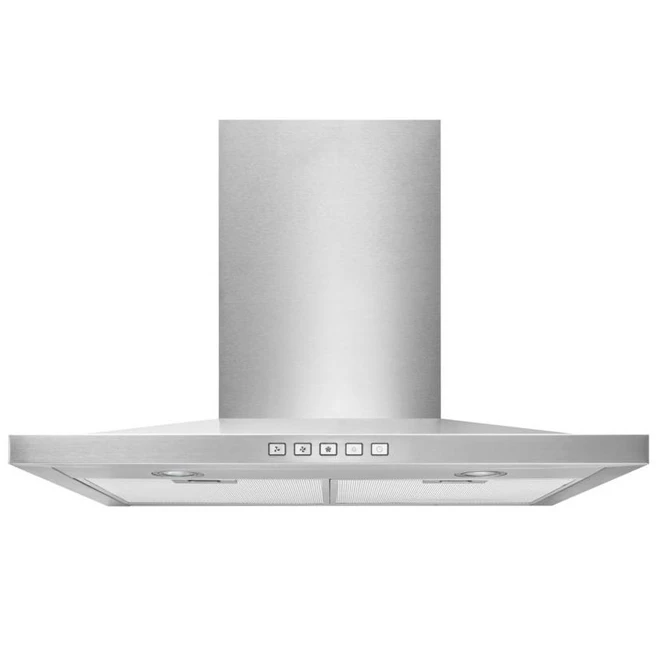 Broan 30-Inch Convertible Wall-Mount Low Profile Pyramidal Chimney Range Hood, 450 Max CFM, Stainless Steel - Image 5