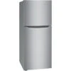 Frigidaire Top-Freezer Apartment Size Refrigerator - 24-in - 11.6-cu Ft - Brushed Stainless Steel