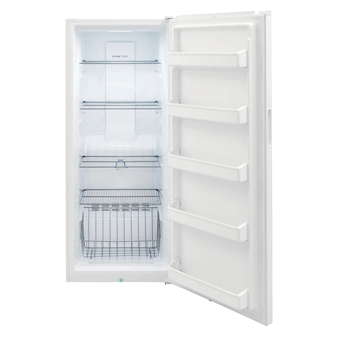 Frigidaire Upright Freezer - 28-in - 15.5-cu Ft - White - Image 4
