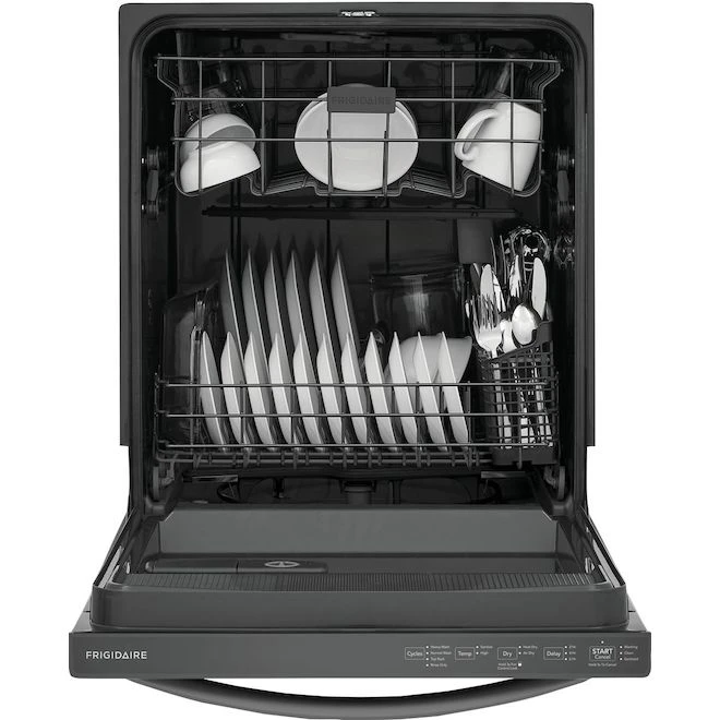 Frigidaire Balck Stainless Steel 24-in 2-Rack Built-In Dishwasher With Hidden Controls - Image 3