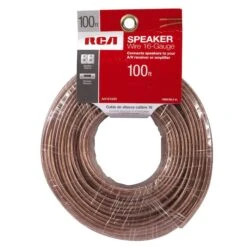 RCA Speaker Wire Copper And PVC 100-ft 16-Gauge