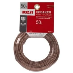 RCA Speaker Wire Copper And PVC 50-ft 16-Gauge