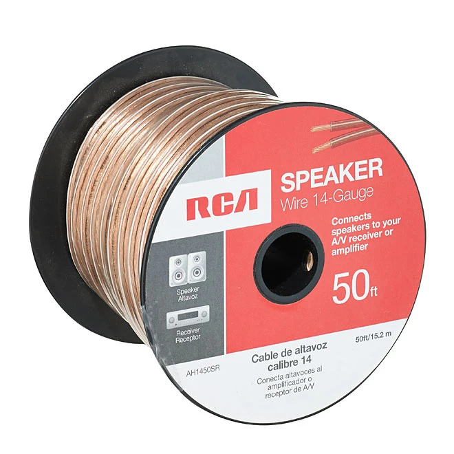 RCA Speaker Wire Copper And PVC 50-ft 14-Gauge - Image 3