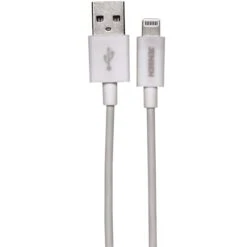 Jensen USB Type-A To Lightning Connector Cable 3-ft - White
