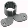3/4" Grey Polypropylene Pipe Half Clamp