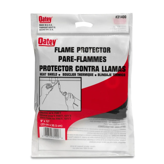 Bagged Flame Protector - 9" X 12"