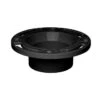 3-in Dia. Black ABS Toilet Flange