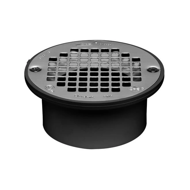 3-in - 4-in Dia. Black ABS SS Closet/Toilet Flange W/Strainer - Image 3