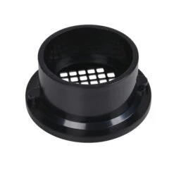 3-in - 4-in Dia. Black ABS SS Closet/Toilet Flange W/Strainer