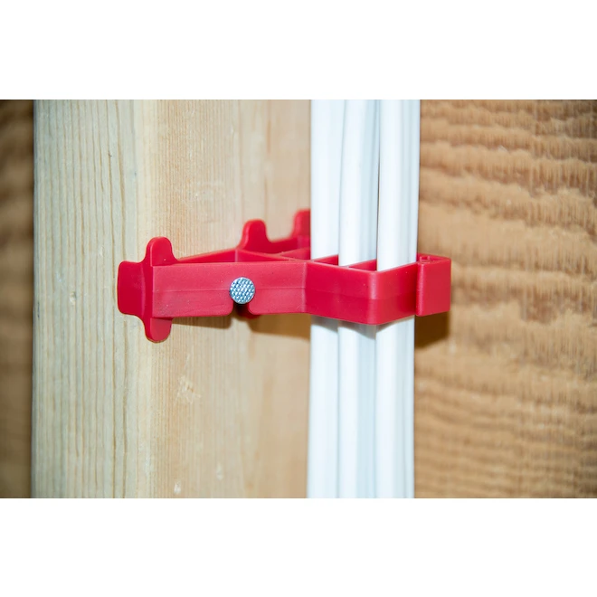 Gardner Bender Multi-Cable Staples - Red - Polypropylene - 20 Per Pack - Image 4