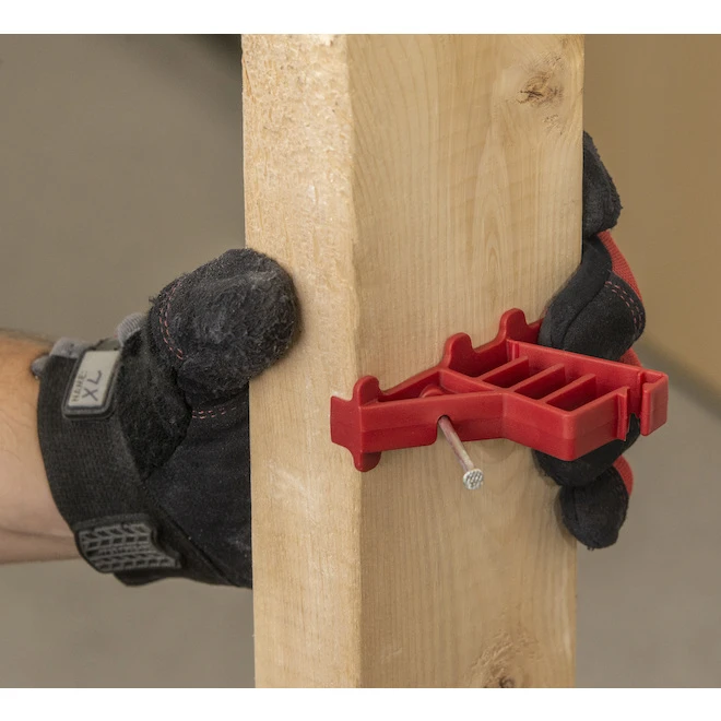 Gardner Bender Multi-Cable Staples - Red - Polypropylene - 20 Per Pack - Image 2