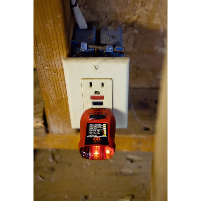 Gardner Bender Ground Fault Receptacle Tester And Circuit Analyzer - Image 2