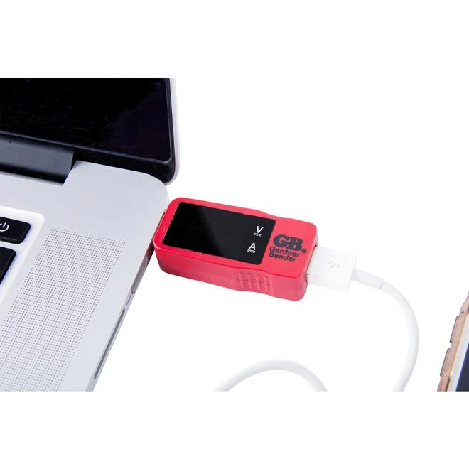 Gardner Bender Gardner Bender GUSB-3450 USB Multimeter, Voltage, Current, Polarity, Red - Image 3