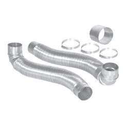 IMPERIAL 4-in X 4-ft Aluminum Flex Duct