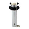 Plumb Pak - 1 1/4-in X 5-in - Brass Lavatory P.O. Plug - Round - Chrome