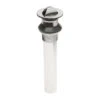 Lavatory P.O. Plug - Flip Drain - 1 1/4" X 6" - Brass - Chrome