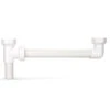 PVC Double Bowl Sink End Outlet - 16" X 1 1/2"