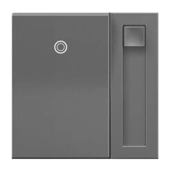 Legrand Adorne Slide Light Dimmer - Digital Presets - Magnesium - 600-watt - 120-volt