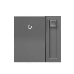 Legrand Adorne LED Toggle Dimmer - Magnesium - 450-watt - 120-volt