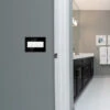 Legrand Adorne 3-Gang Square Mirrored Wall Plate (Black)