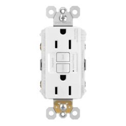 Legrand 15-Amp 125-Volt White Indoor GFCI Decorator Wall Tamper Resistant Outlet