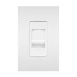 Legrand Single Pole Wide Slide Light Dimmers - White - 120-Volt - 450-Watt - 2 Per Pack