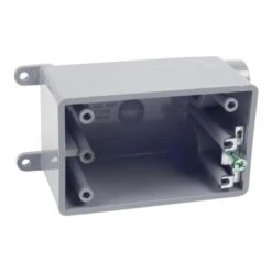 CARLON Single Gang Plastic Electrical Box