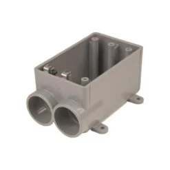 CARLON PVC Switch Box For Multiple Dead-End Circuit Terminations - 1 Gang - Size 3/4 -in