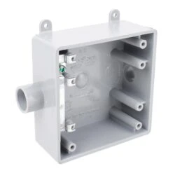 CARLON 2-Gang Type 2FSE Weatherproof Outlet Box
