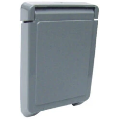 1-Gang Rectangle Plastic Weatherproof Electrical Box Cover
