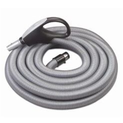 Broan Low-Voltage Central Vacuum Hose - 32-ft X 1 3/8-in - Plastic - Silver
