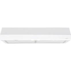 Broan Glacier 30-Inch Under-Cabinet Range Hood, 300 Max Blower CFM, White