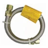 Gas Connector - Dryer - 3/8" X 1/2" X 48" - FIP X FIP