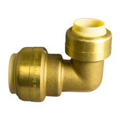 Waterline 3/4-in X 1/2-in 90-degree Brass Elbow