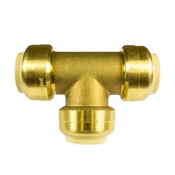 Waterline 3/4-in Tee Connector - Brass