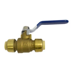 Waterline 1/2-in Diameter Ball Valve With Lever Handle
