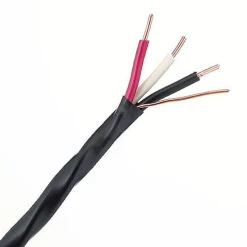 Southwire NMWU Black Jacketed 10 AWG 3-Conductor Underground Electric Copper Wire - 75-m